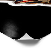 Poster Patriotic winking fourth of July celebration wall  (Coin)