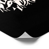 Poster Patriotique d'aigle chauve (Coin)