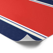 Poster Patriotique Stars Thème Photo Collage (Coin)