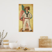 Poster patriotique vintage (Cuisine)