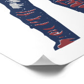 Poster patriotique - Vintage Americana (Coin)