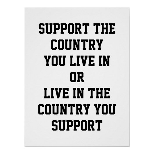 Poster patriotisme (Devant)