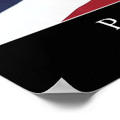 Poster Patriotisme : Citation inspirante (Coin)