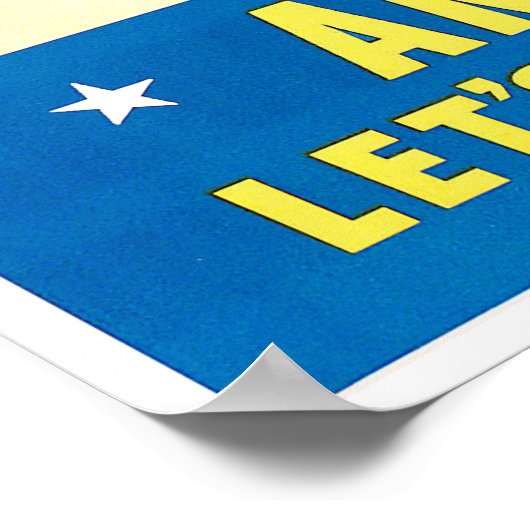 Poster Patriotisme latino (Coin)