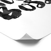 Poster Patron de fille (Coin)