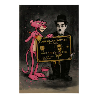 Poster Patron Edition in Black & Pink