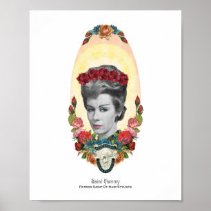 Poster Patron Saint of Hair Stylistes 8x10 Imprimer