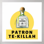 Poster Patron Tequila (Devant)