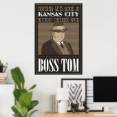 Poster Patron Tom (Bureau à domicile)