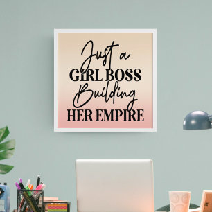 Poster Patronne