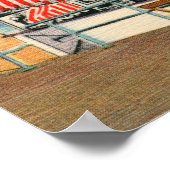 Poster Patrouille de plage, Ocean City NJ Vintage (Coin)