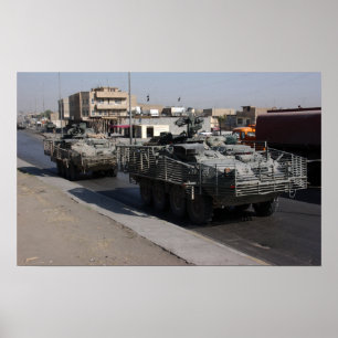 Poster patrouille de soldats