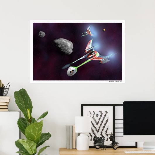 Poster Patrouille frontalière (Bureau à domicile)