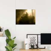 Poster Patrouille Hum-Vee (Bureau à domicile)