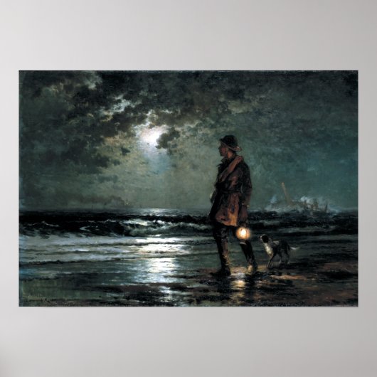 Poster Patrouille pour sauver la vie d'Edward Moran (Devant)