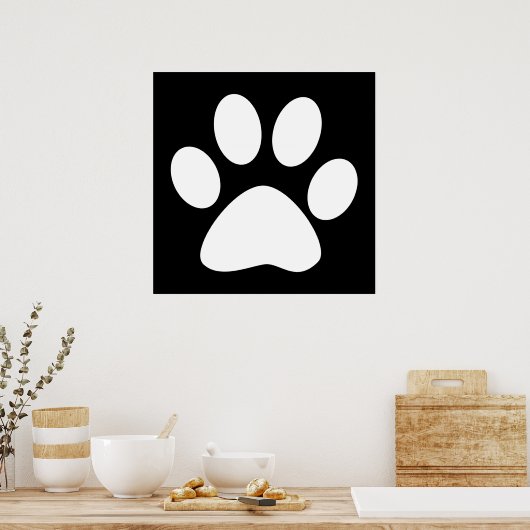 Poster patte (Cuisine)