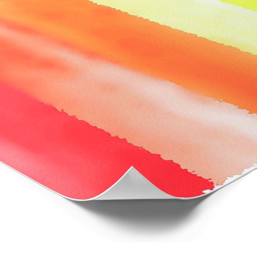 Poster Pattern de Vertical Rainbow | (Coin)