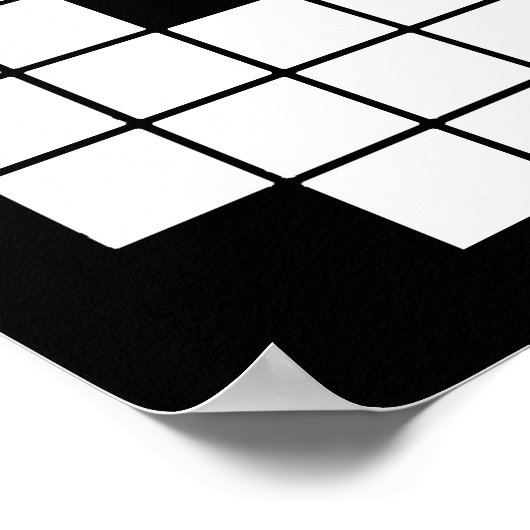 POSTER PATTERN GRAPHICS GAMES FUN WORDS DE CROSSWORD (Coin)