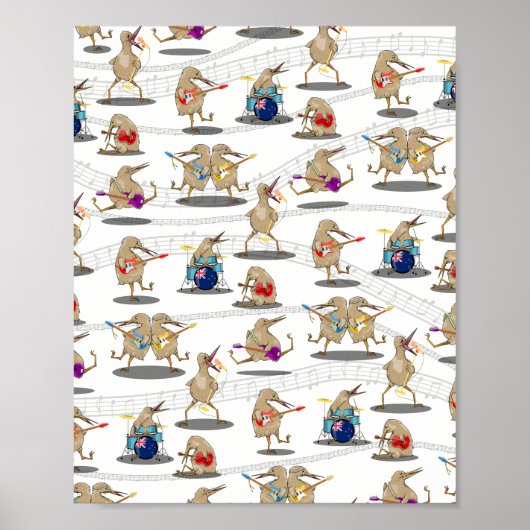 Poster Patters de Kiwi Music (Devant)