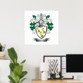 Poster Patterson Family Crest (Bureau à domicile)