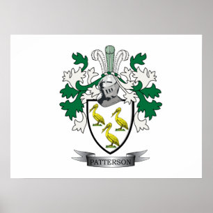 Poster Patterson Family Crest