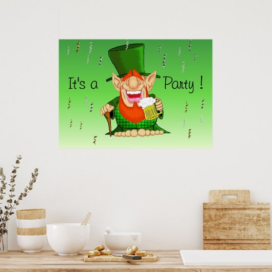 Poster Patty O'Party (Cuisine)