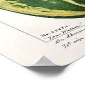 Poster Pâturage de pastèque (Citrullus Lanatus) (Coin)