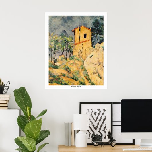 Poster Paul Cezanne (Bureau à domicile)
