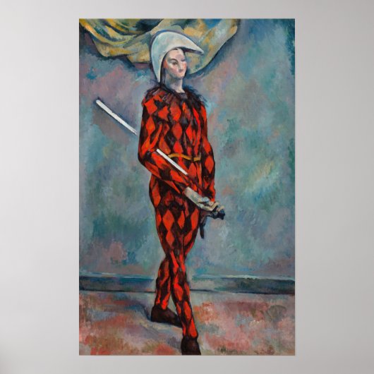 Poster Paul Cezanne - Arlequin (Devant)