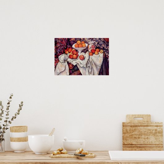 Poster Paul Cezanne Art (Cuisine)