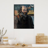 Poster Paul Cezanne - Autoportrait (Cuisine)