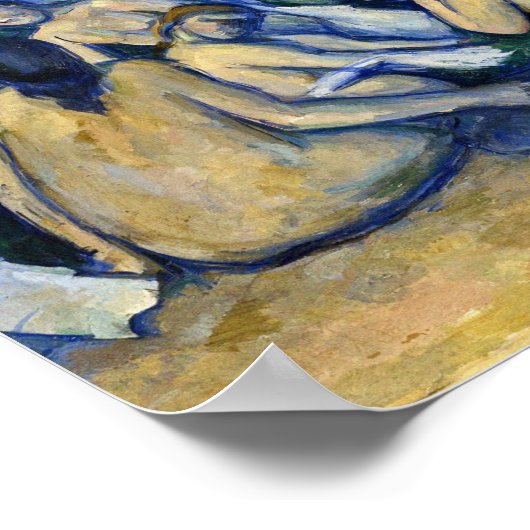 Poster Paul Cezanne - Bathers (Les Grandes Baigneuses) (Coin)