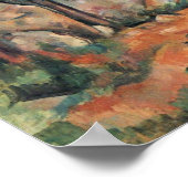 Poster Paul Cezanne - Dans les bois (Coin)