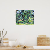 Poster Paul Cezanne - forêt (Cuisine)