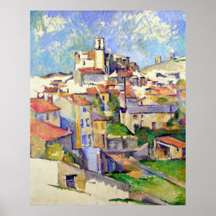 Poster Paul Cezanne Gardanne