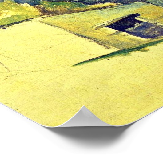 Poster Paul Cezanne - Gardanne (Coin)