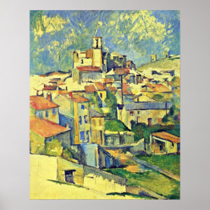 Poster Paul Cezanne - Gardanne