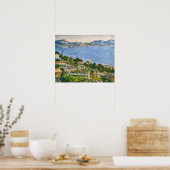 Poster Paul Cezanne - Golfe de Marseille vu d'Estaque (Cuisine)
