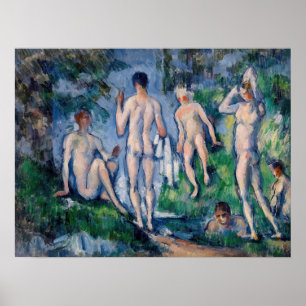 Poster Paul Cezanne - Groupe des Bathères