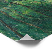 Poster Paul Cezanne - Intérieur d'une forêt (Coin)