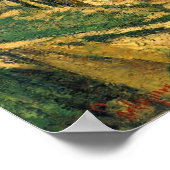 Poster Paul Cezanne - La maison du pendu (Coin)