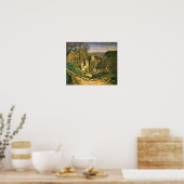 Poster Paul Cezanne - La maison du pendu (Cuisine)