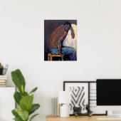 Poster Paul Cezanne - La Peinture Négro Scipio (Bureau à domicile)