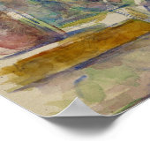 Poster Paul Cezanne - La Terrasse au Jardin (Coin)