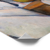 Poster Paul Cezanne - La vie morte avec le crâne (Coin)