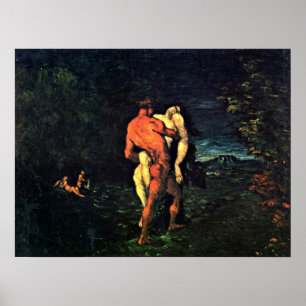 Poster Paul Cezanne - l'abduction