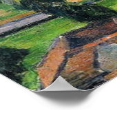 Poster Paul Cezanne - Landscape with Waterline, (Coin)