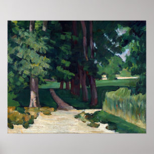 Poster Paul Cézanne L'avenue du Jas de Bouffan