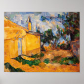 Poster Paul Cezanne - Le Cabanon de Jourdan (Devant)