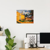 Poster Paul Cezanne - Le Cabanon de Jourdan (Bureau à domicile)
